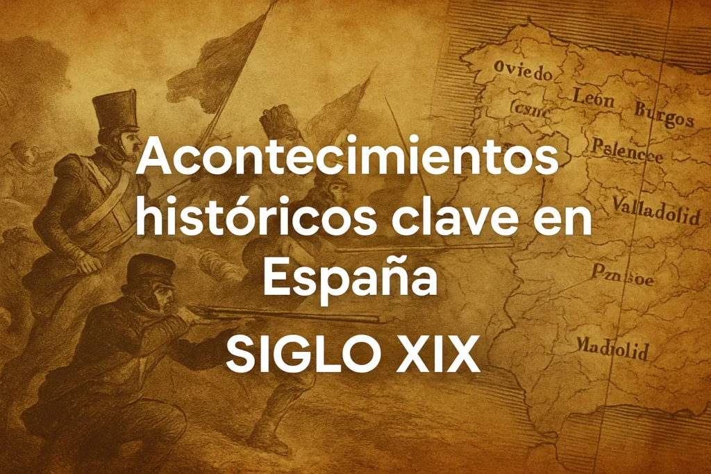 acontecimientos históricos clave en España siglo XIX