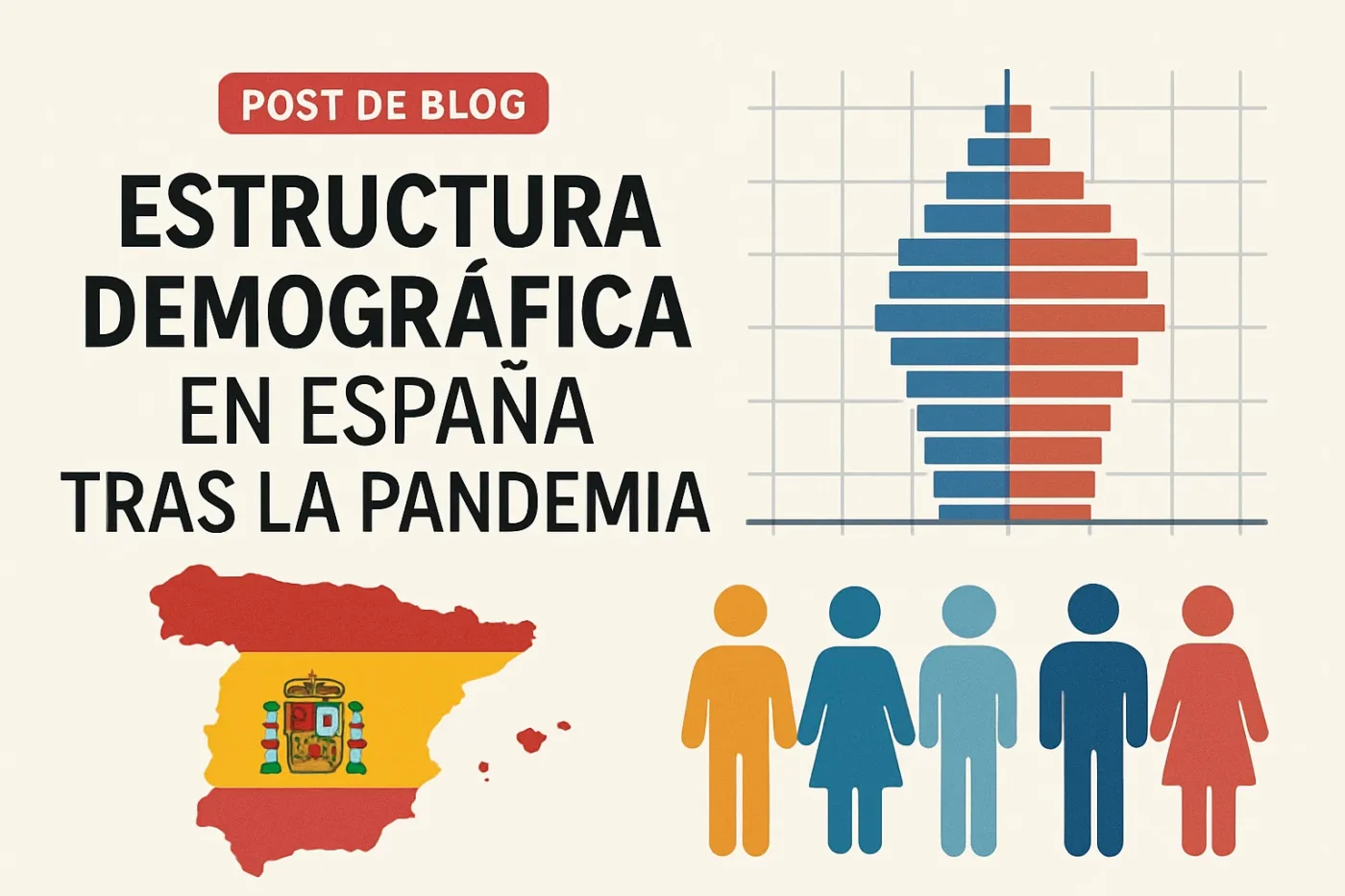estructura-demografica-en-Espana-tras-la-pandemia - Spain News 24h estructura demográfica en España tras la pandemia