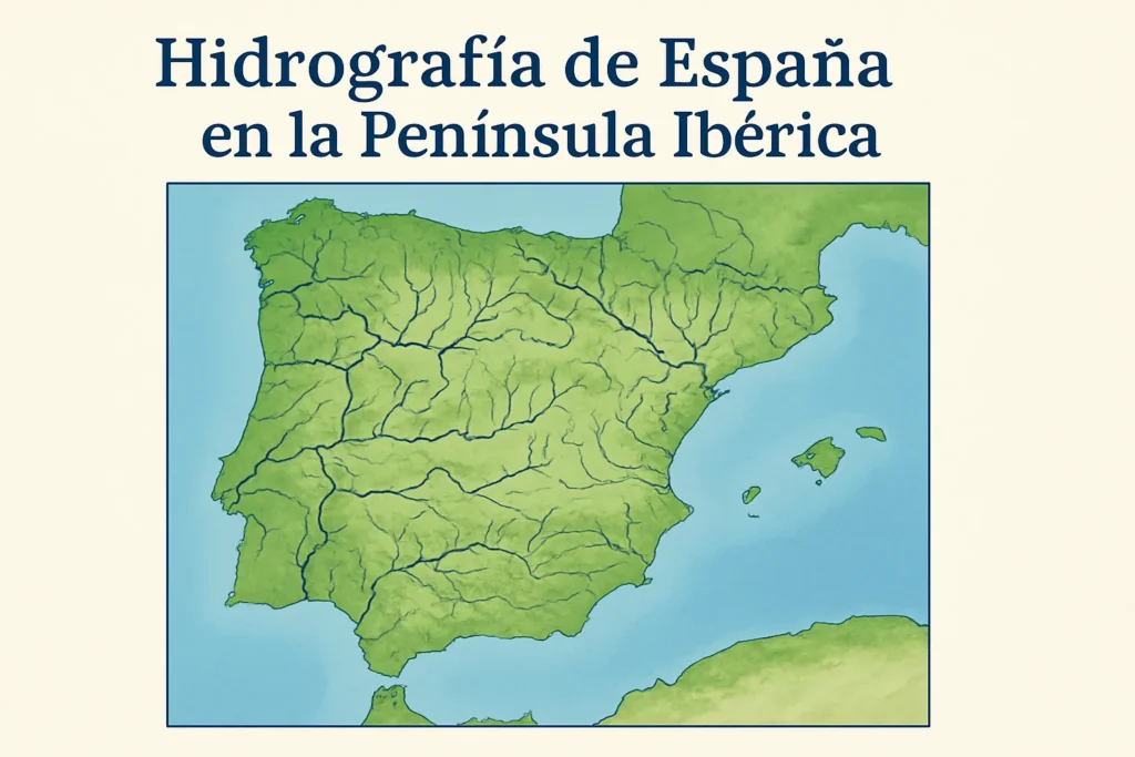hidrografía de España en la Península Ibérica