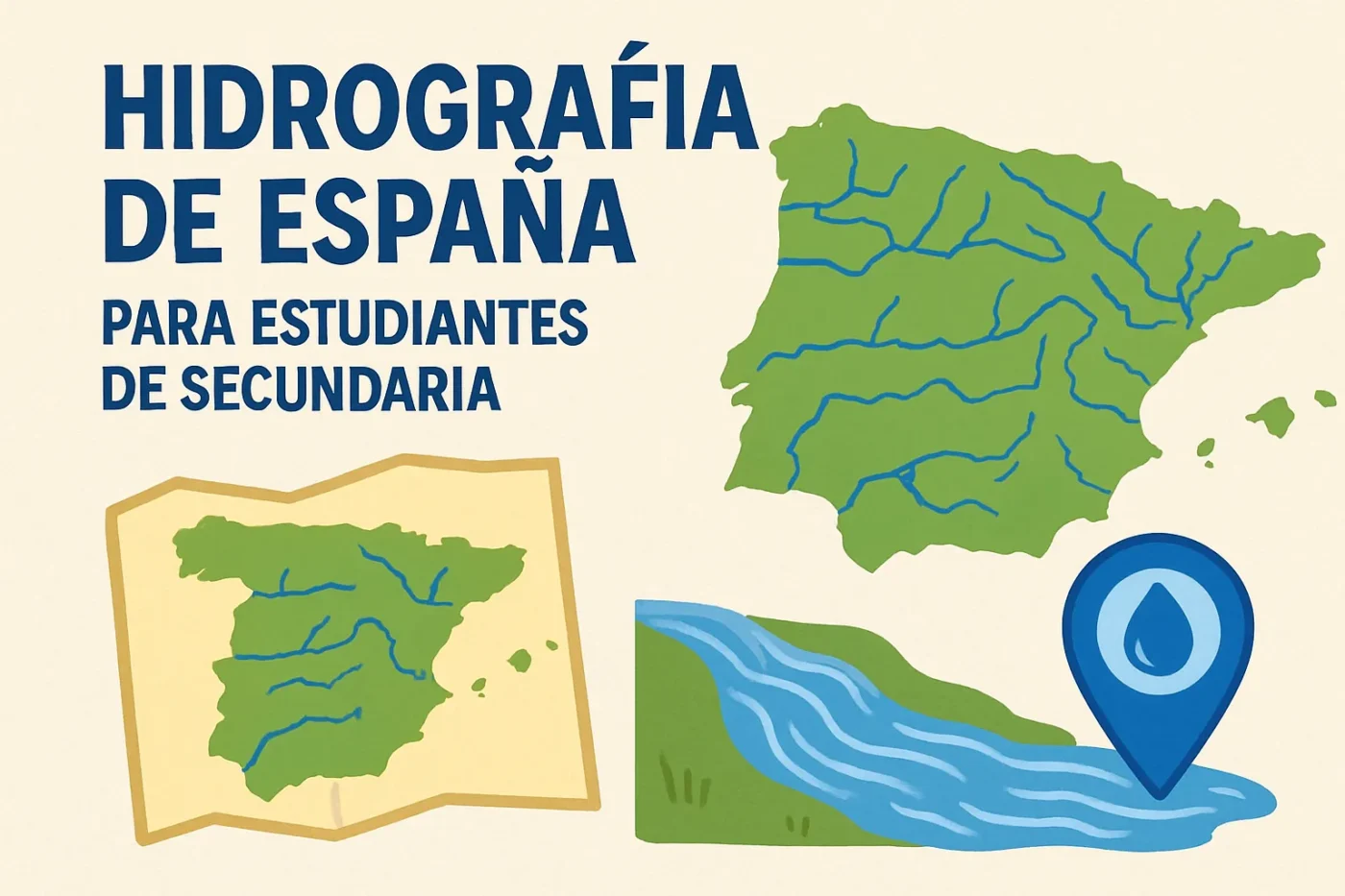 hidrografia-de-Espana-para-estudiantes-de-secundaria - Spain News 24h hidrografía de España para estudiantes de secundaria