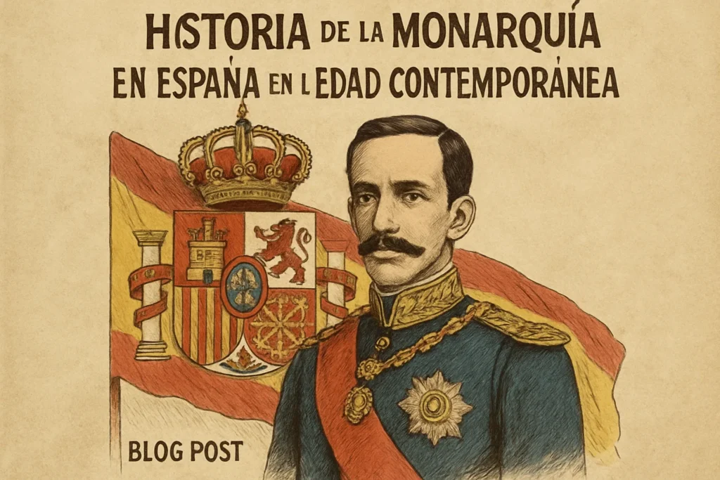 historia de la monarquía en España en la Edad Contemporánea