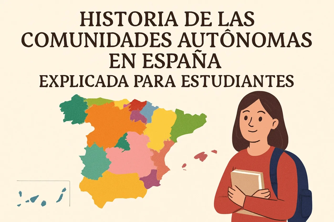 historia de las comunidades autónomas en España explicada para estudiantes
