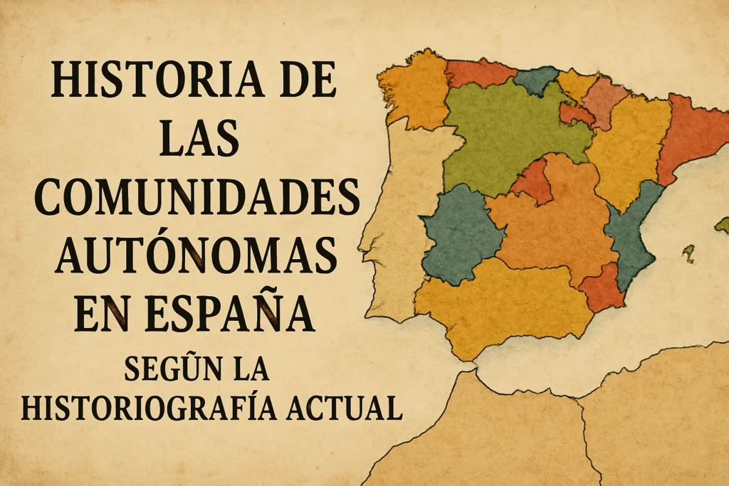 historia de las comunidades autónomas en España según la historiografía actual