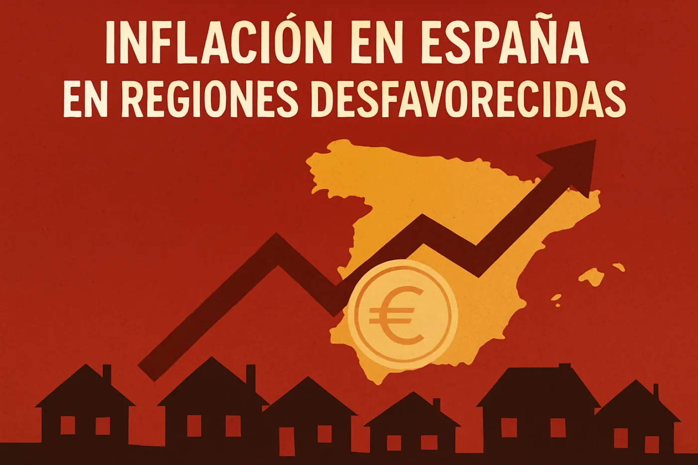 inflación en España en regiones desfavorecidas