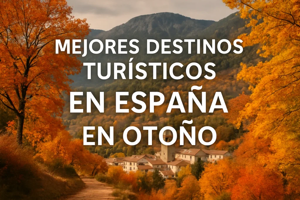 mejores destinos turísticos en España en otoño