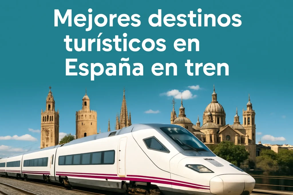 mejores destinos turísticos en España en tren