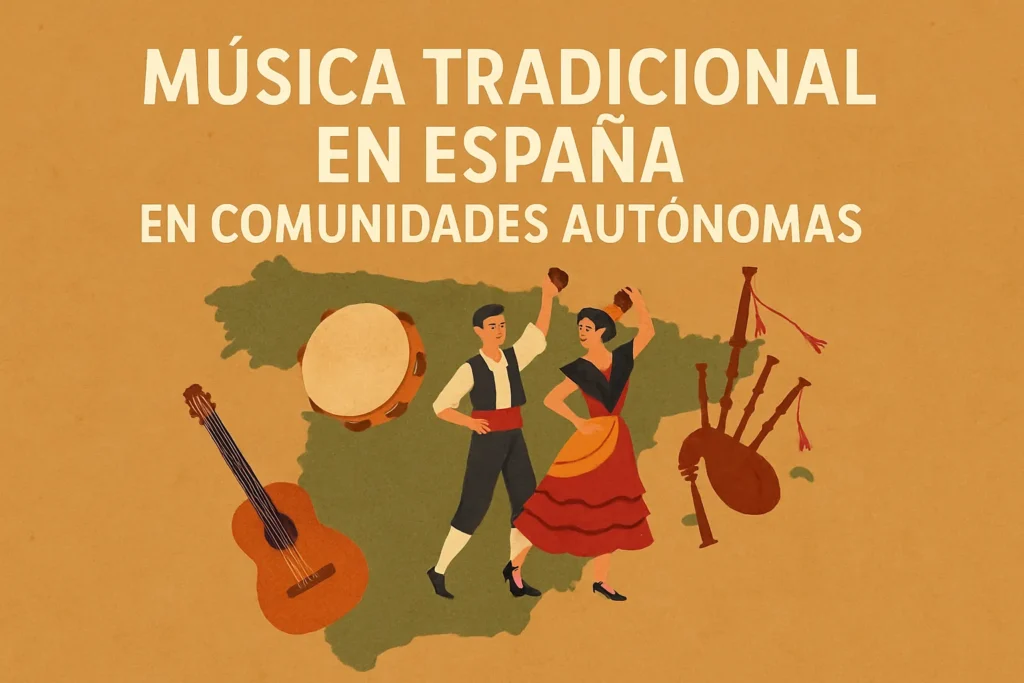 música tradicional en España en comunidades autónomas