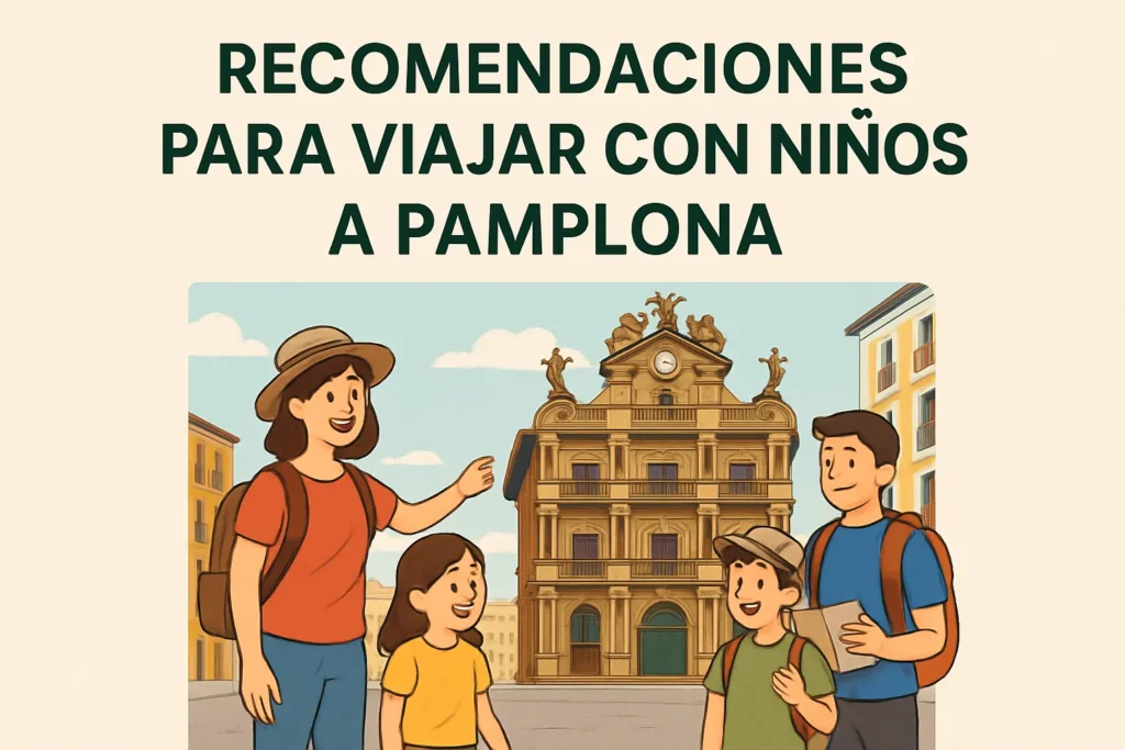 recomendaciones para viajar con niños a Pamplona