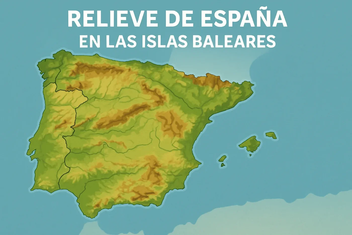 relieve-de-Espana-en-las-Islas-Baleares - Spain News 24h relieve de España en las Islas Baleares
