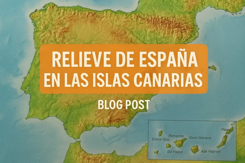 relieve de España en las Islas Canarias