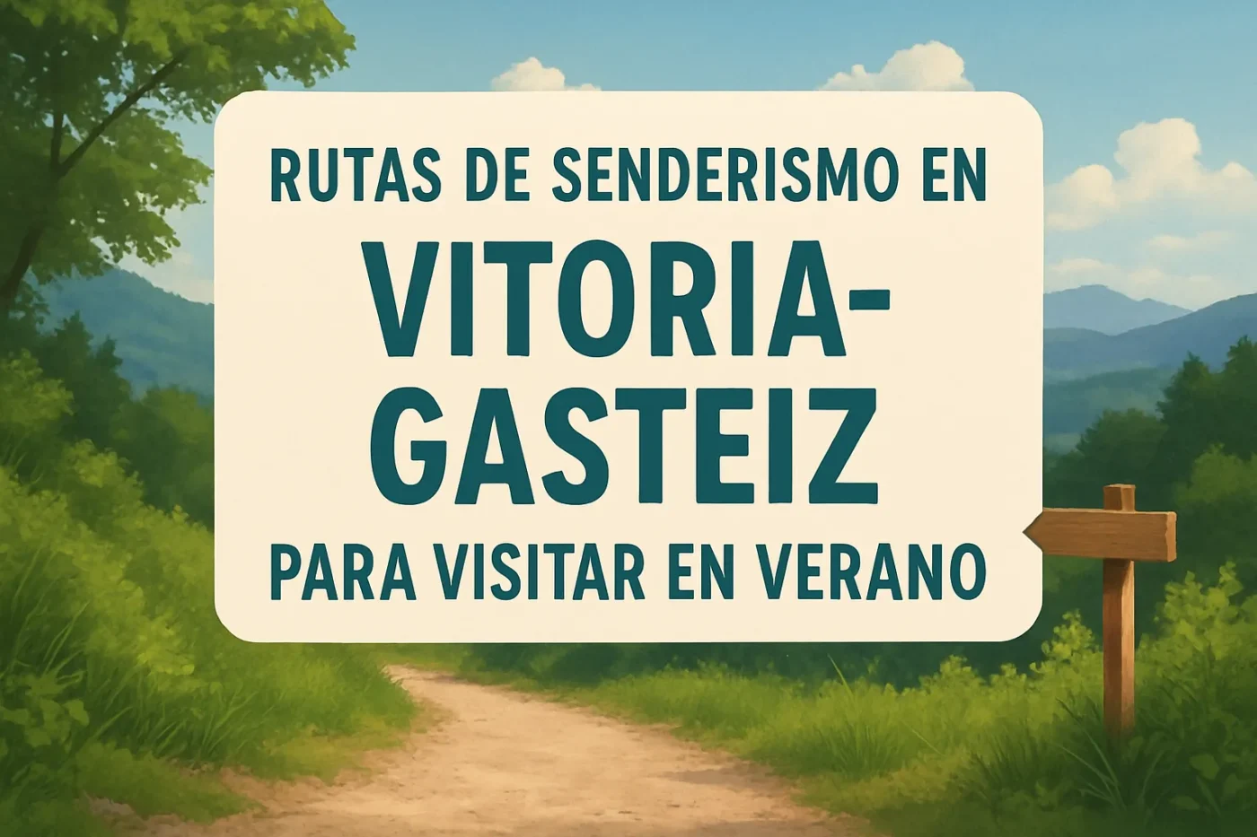 rutas de senderismo en Vitoria-Gasteiz para visitar en verano