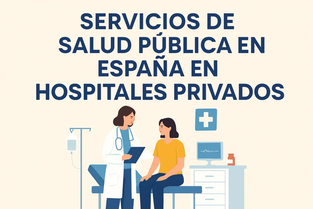 servicios de salud pública en España en hospitales privados