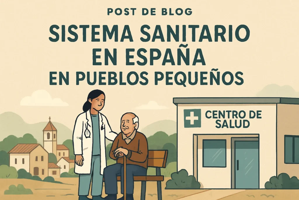 sistema sanitario en España en pueblos pequeños