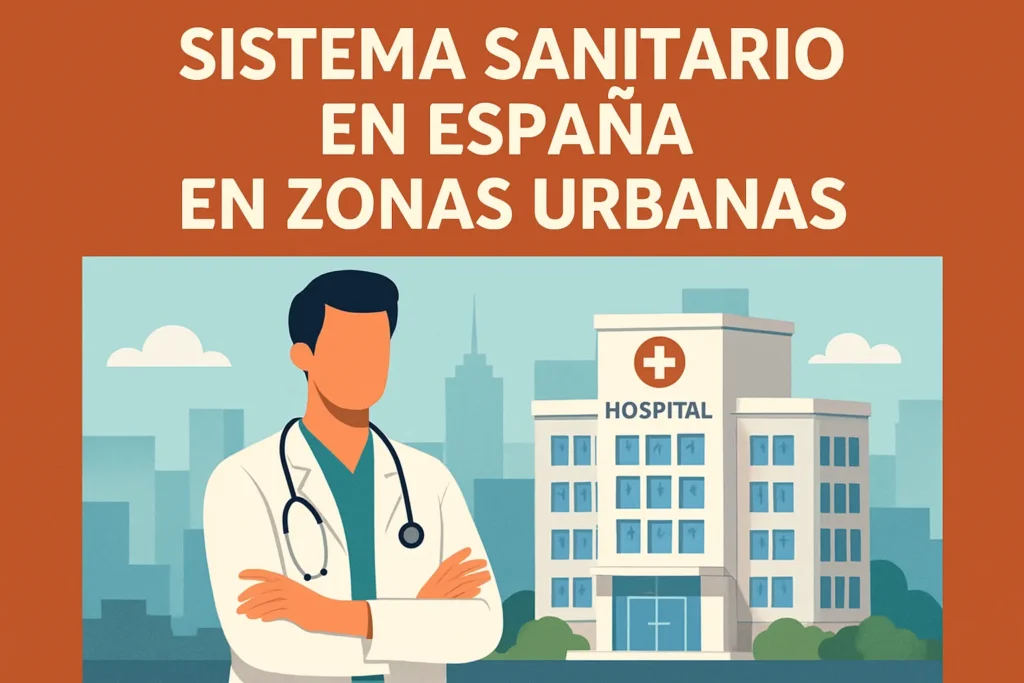 sistema sanitario en España en zonas urbanas