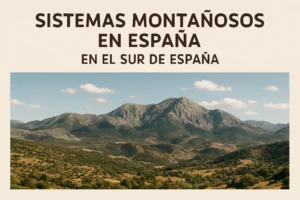 sistemas montañosos en España en el sur de España