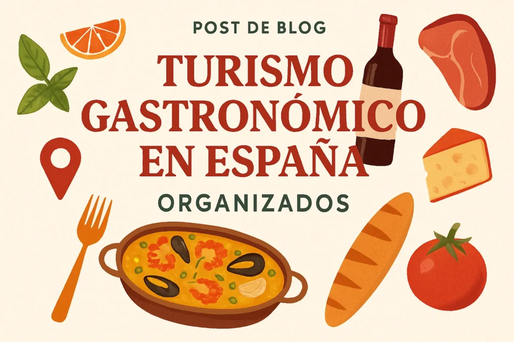turismo gastronómico en España organizados