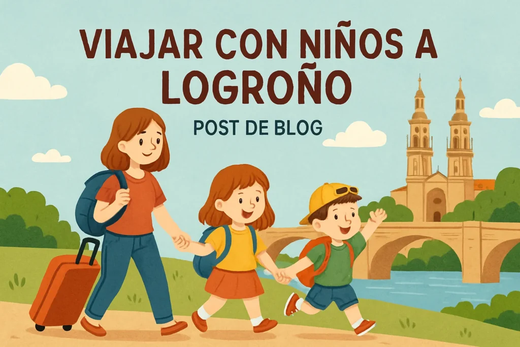 viajar con niños a Logroño
