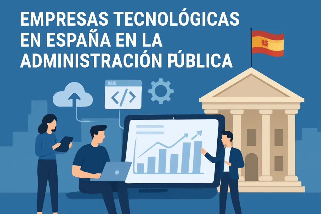 empresas tecnológicas en España en la administración pública
