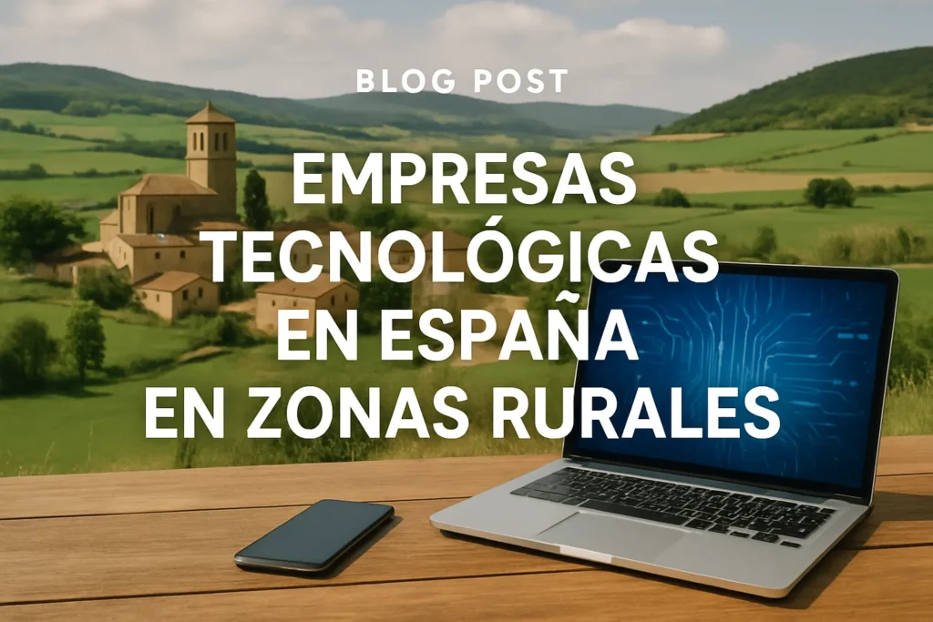 empresas tecnológicas en España en zonas rurales