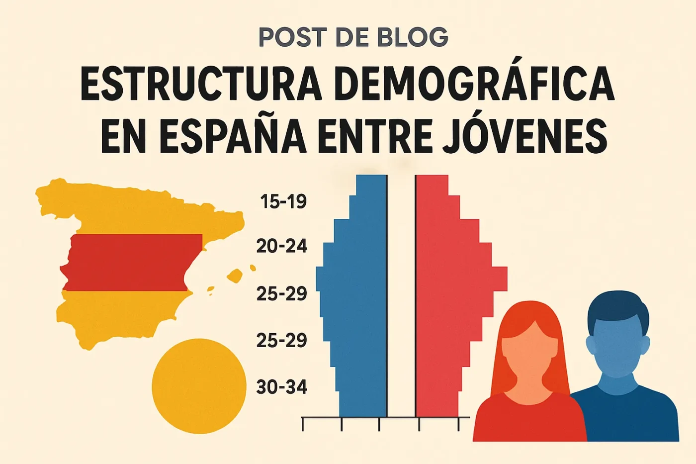 estructura-demografica-en-Espana-entre-jovenes - Spain News 24h estructura demográfica en España entre jóvenes