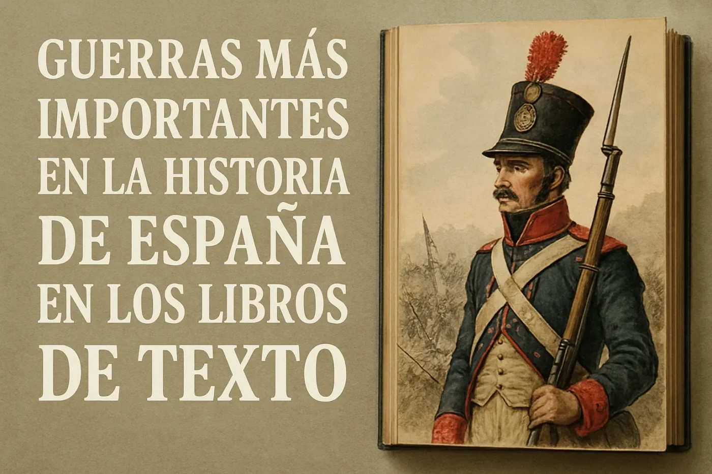guerras más importantes en la historia de España en los libros de texto