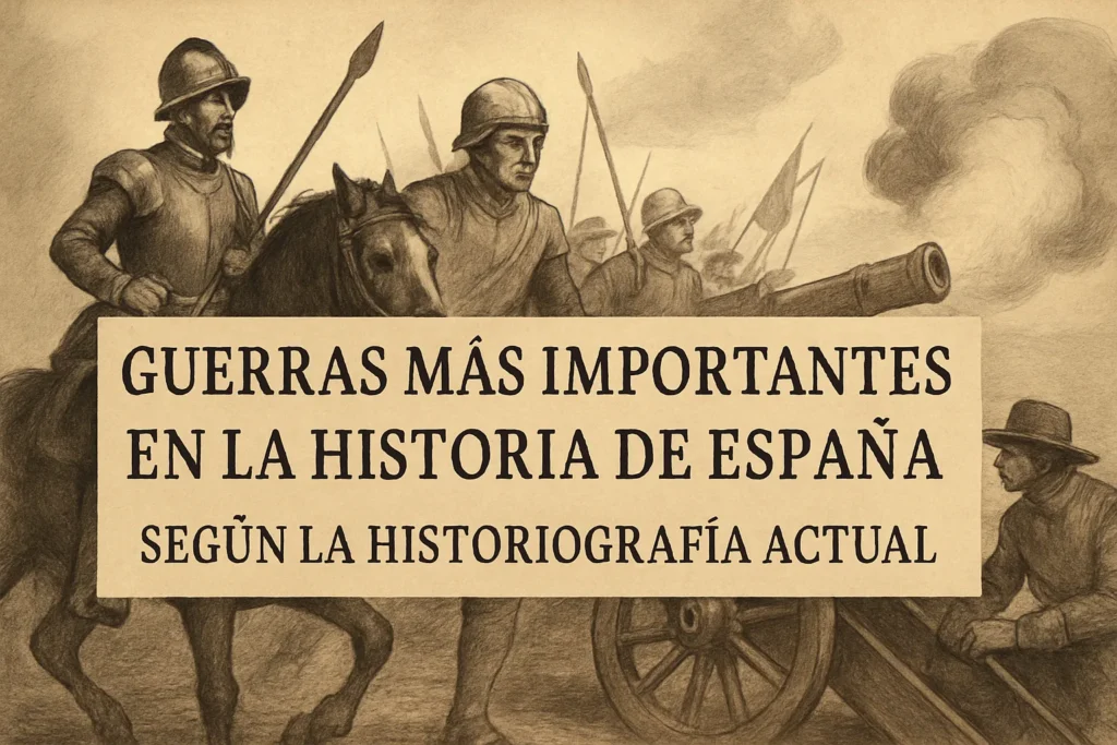 guerras más importantes en la historia de España según la historiografía actual