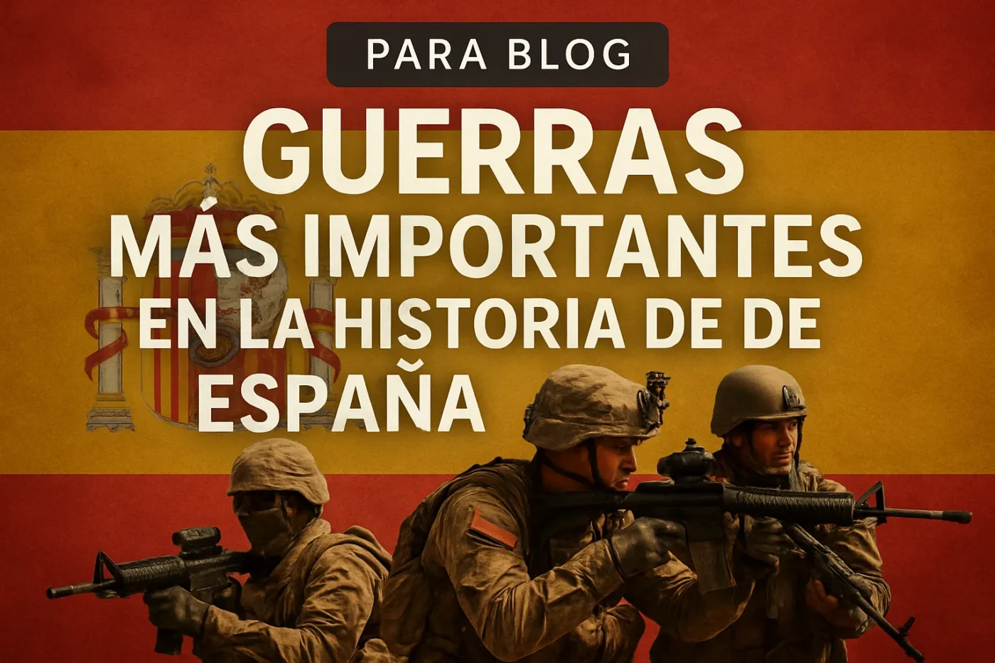 guerras más importantes en la historia de España siglo XXI