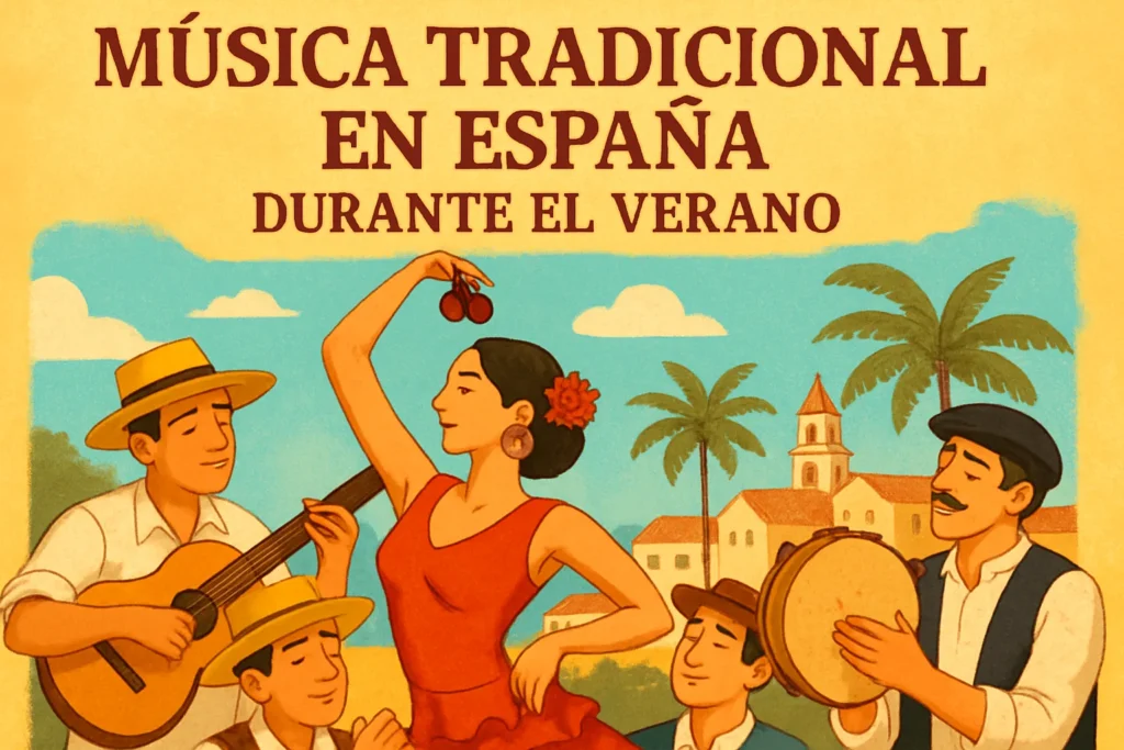 música tradicional en España durante el verano