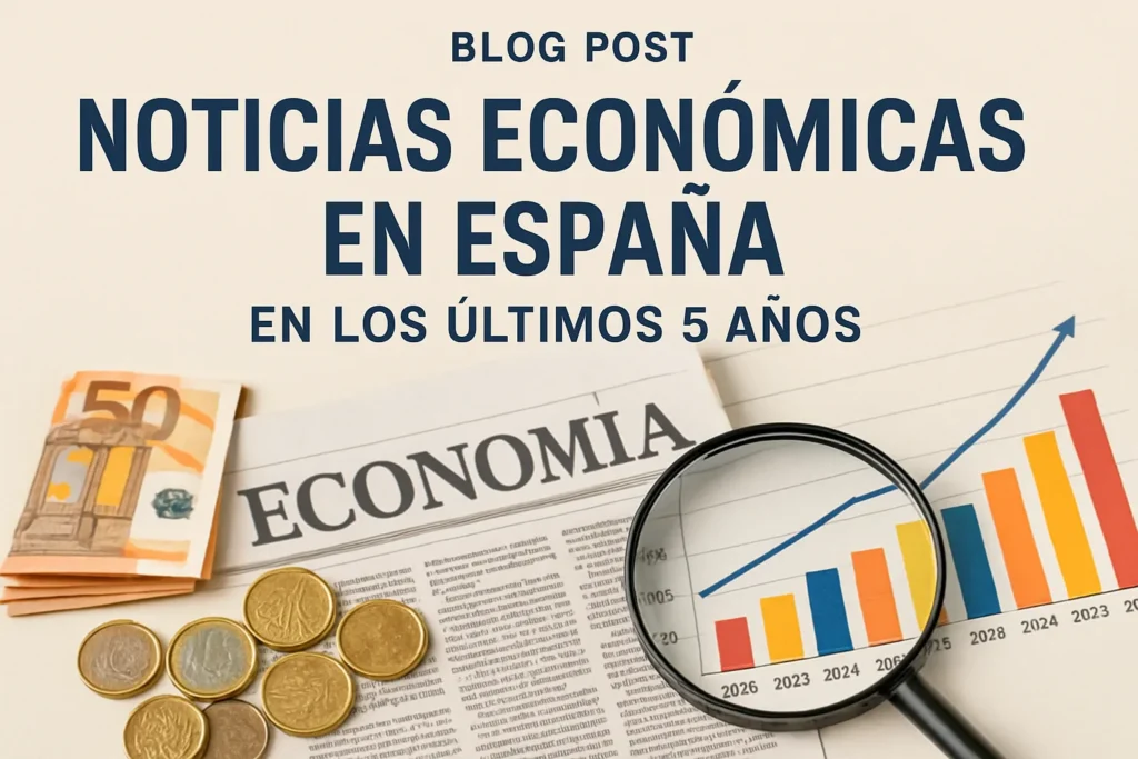 noticias económicas en España en los últimos 5 años