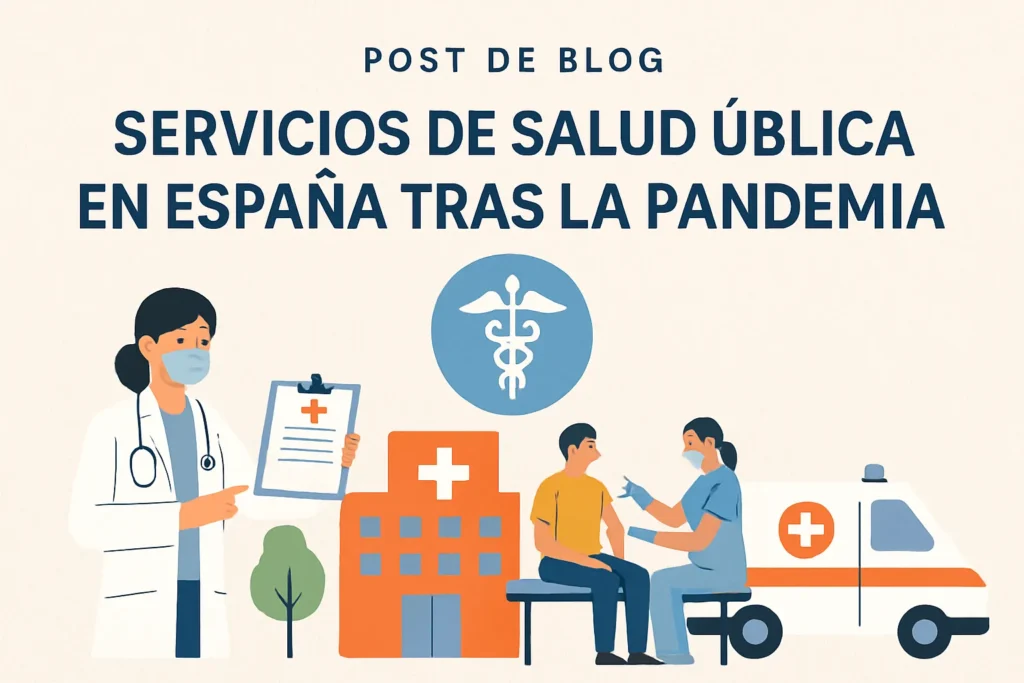 servicios de salud pública en España tras la pandemia