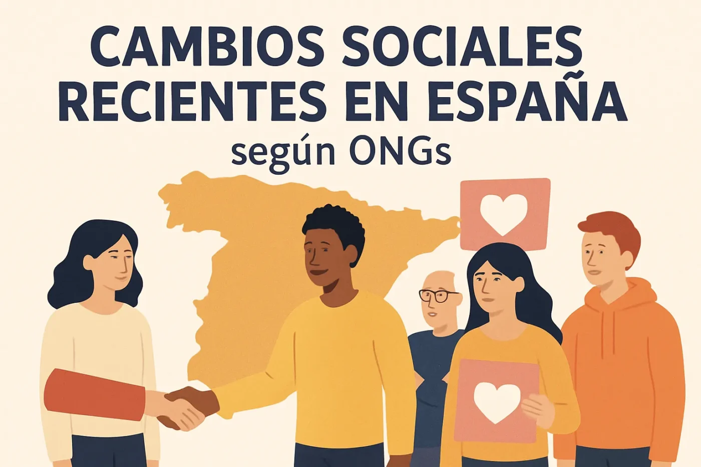 cambios sociales recientes en España según ONGs
