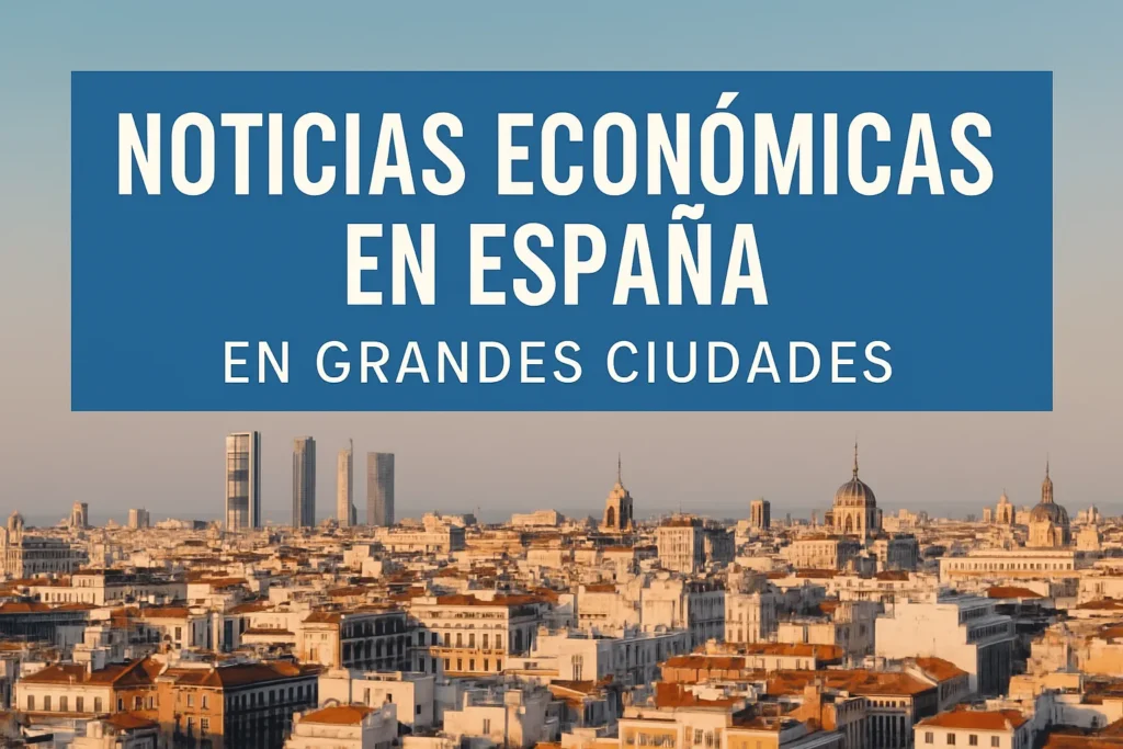 noticias económicas en España en grandes ciudades