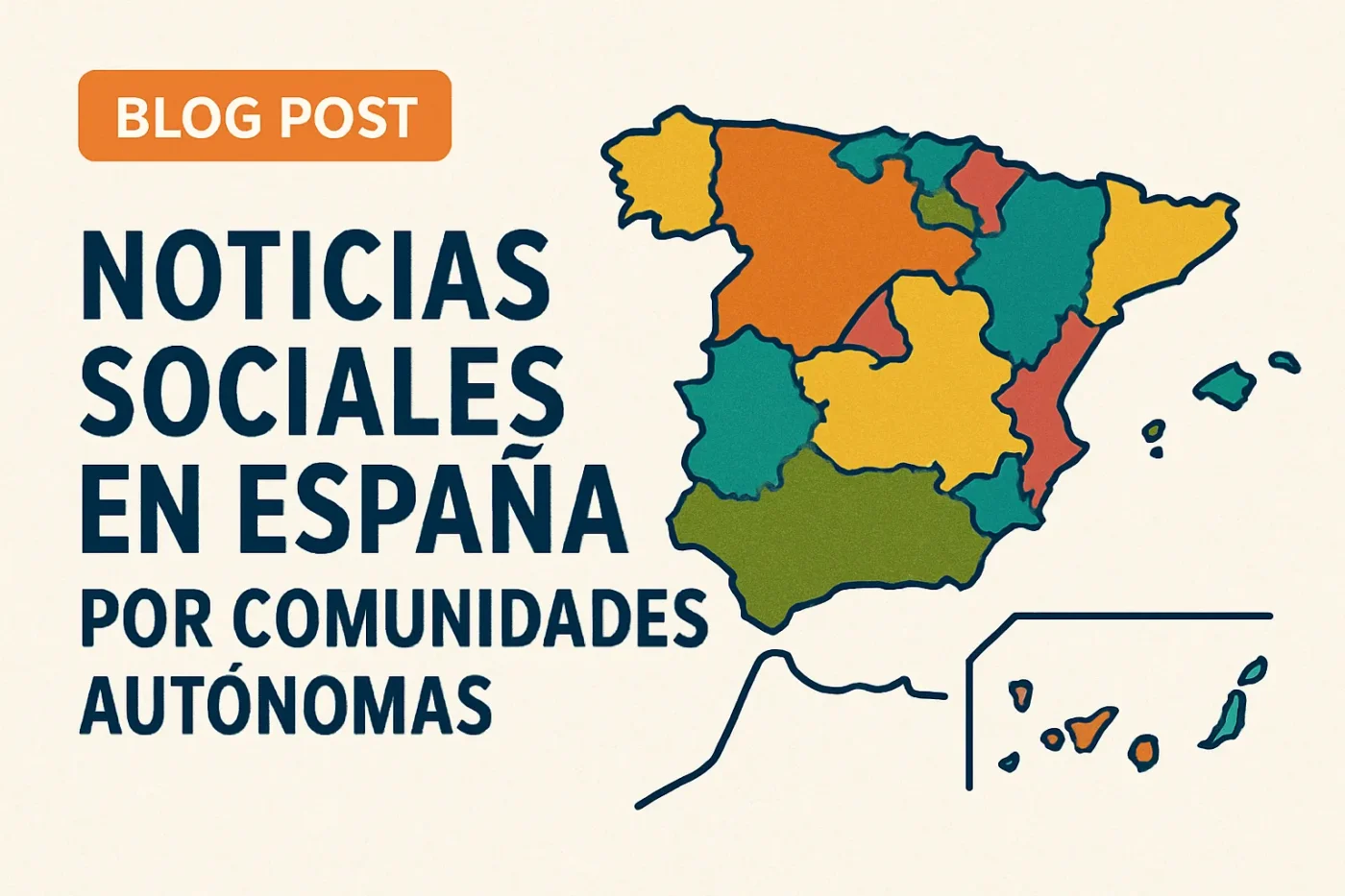 noticias sociales en España por comunidades autónomas