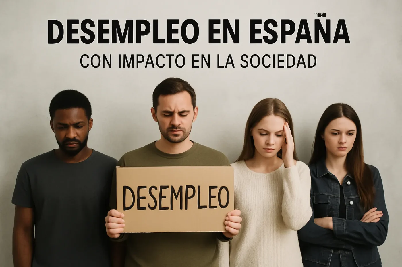 desempleo en España con impacto en la sociedad