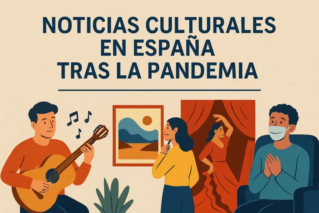 noticias culturales en España tras la pandemia