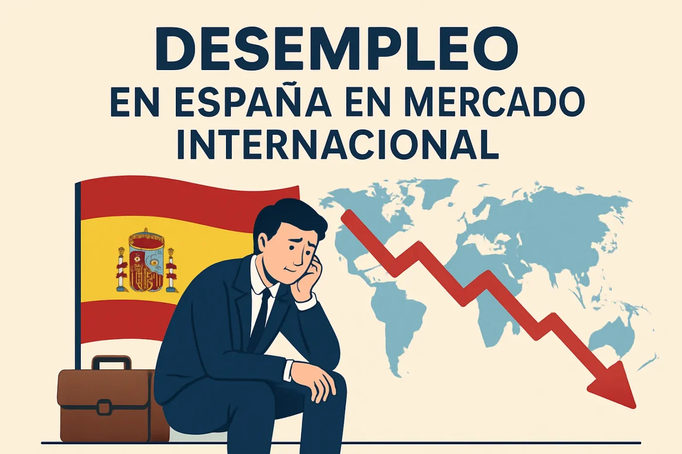 desempleo-en-Espana-en-el-mercado-internacional - Spain News 24h desempleo en España en el mercado internacional
