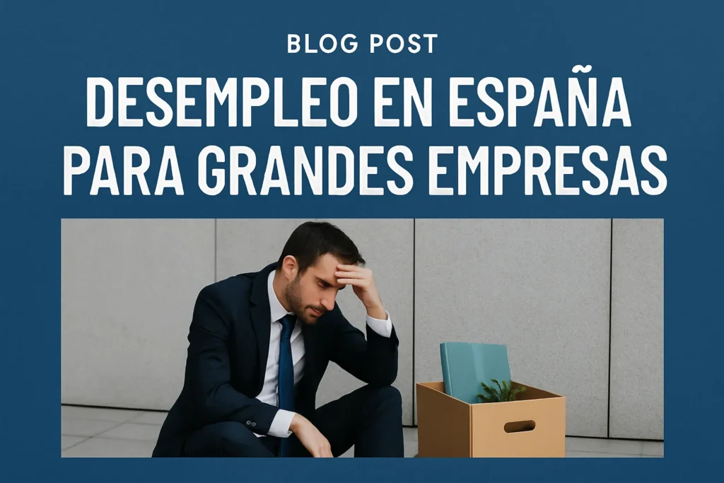 desempleo en España para grandes empresas