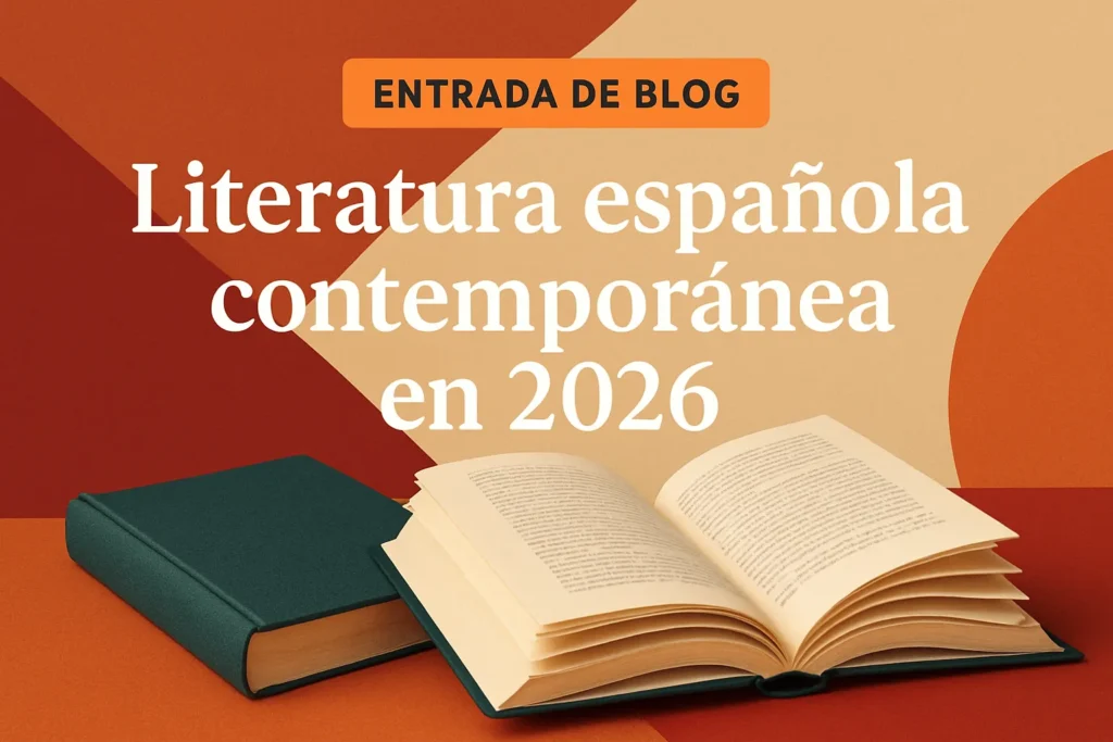 literatura española contemporánea en 2026