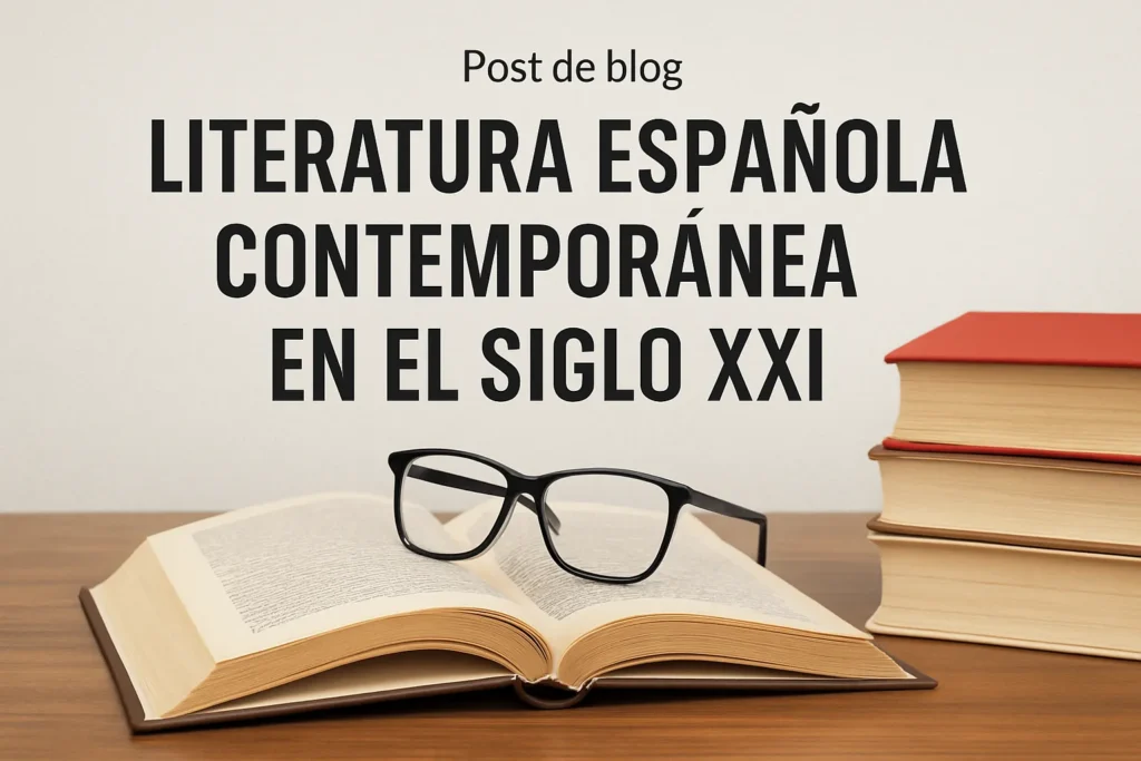 literatura española contemporánea en el siglo XXI