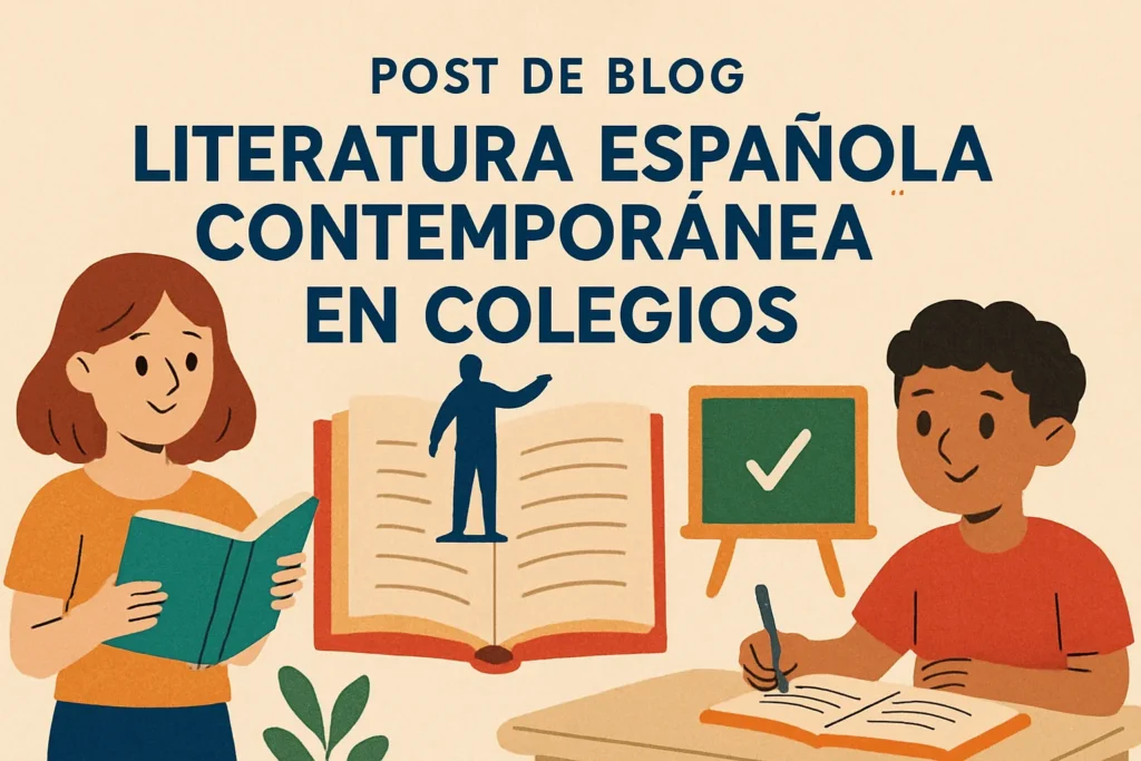 literatura española contemporánea en colegios