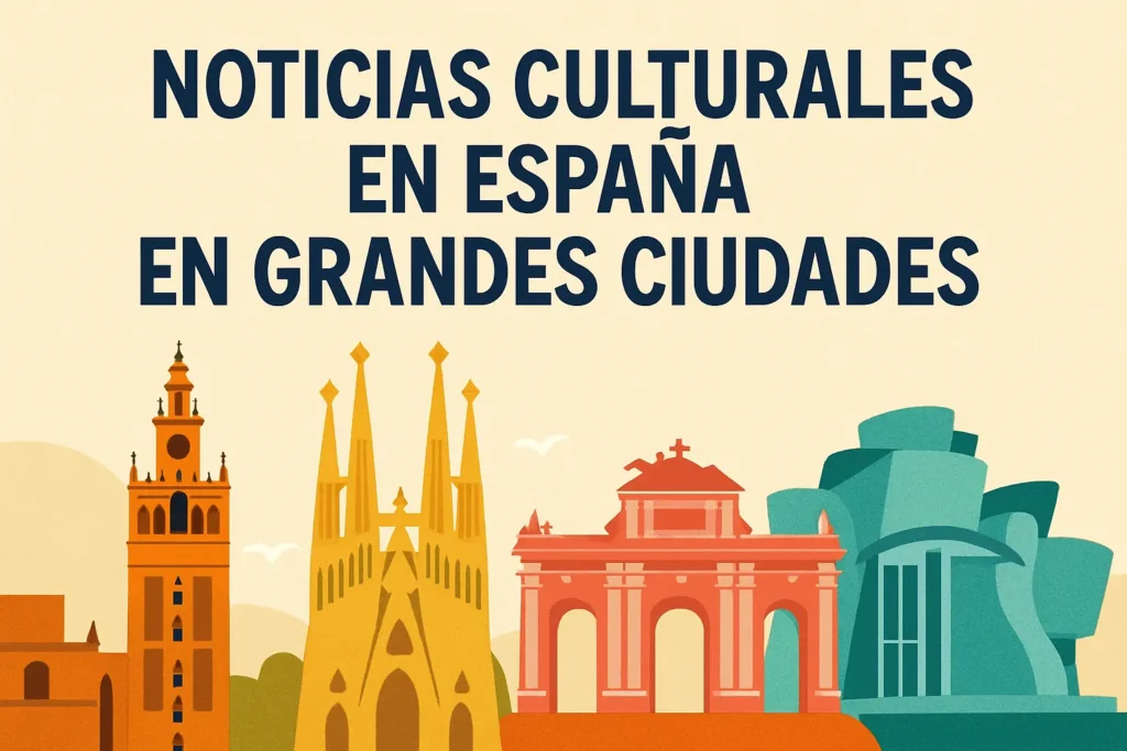 noticias culturales en España en grandes ciudades