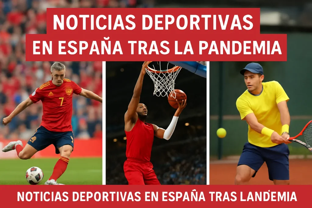 noticias deportivas en España tras la pandemia
