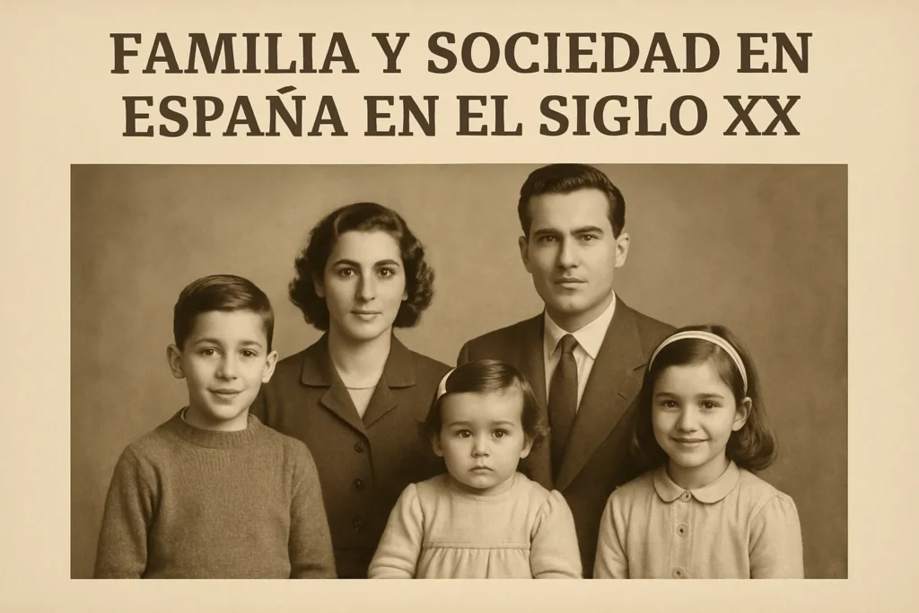 familia y sociedad en España en el siglo XX