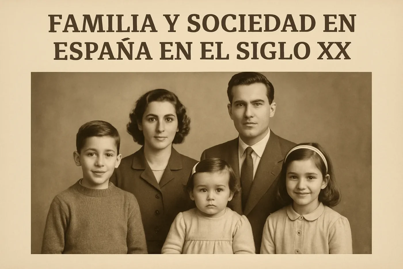 familia-y-sociedad-en-Espana-en-el-siglo-XX - Spain News 24h familia y sociedad en España en el siglo XX