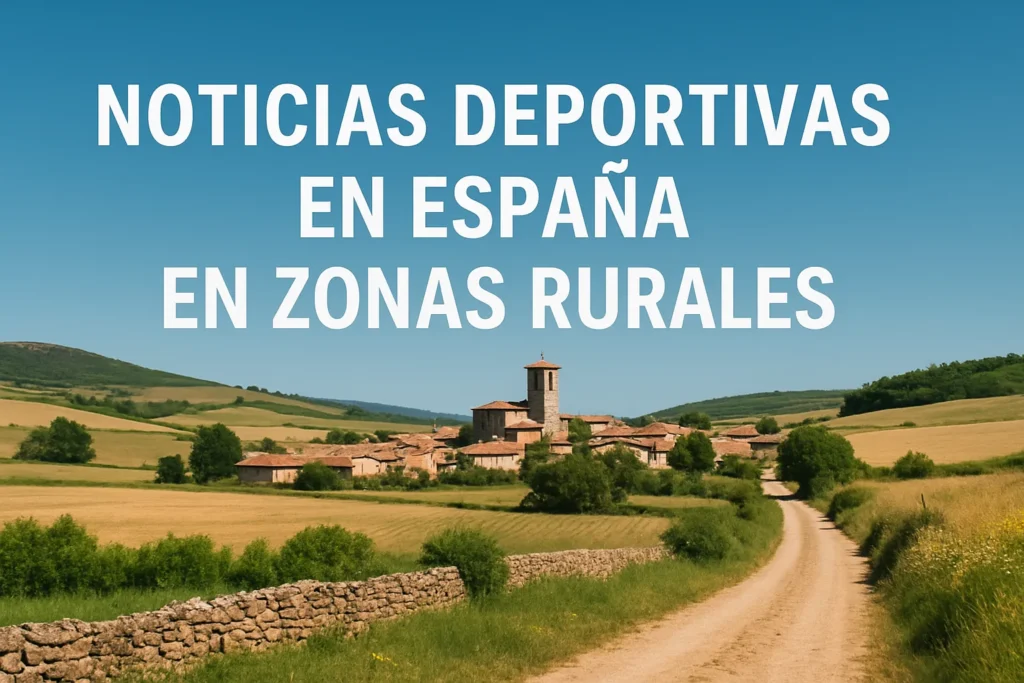 noticias deportivas en España en zonas rurales