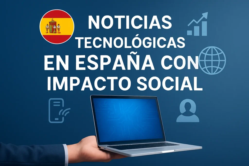 noticias tecnológicas en España con impacto social