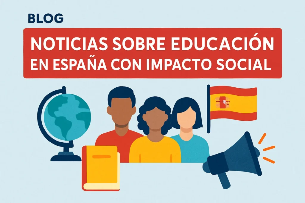 noticias sobre educación en España con impacto social