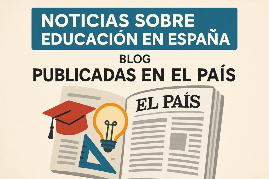 noticias sobre educación en España publicadas en El País