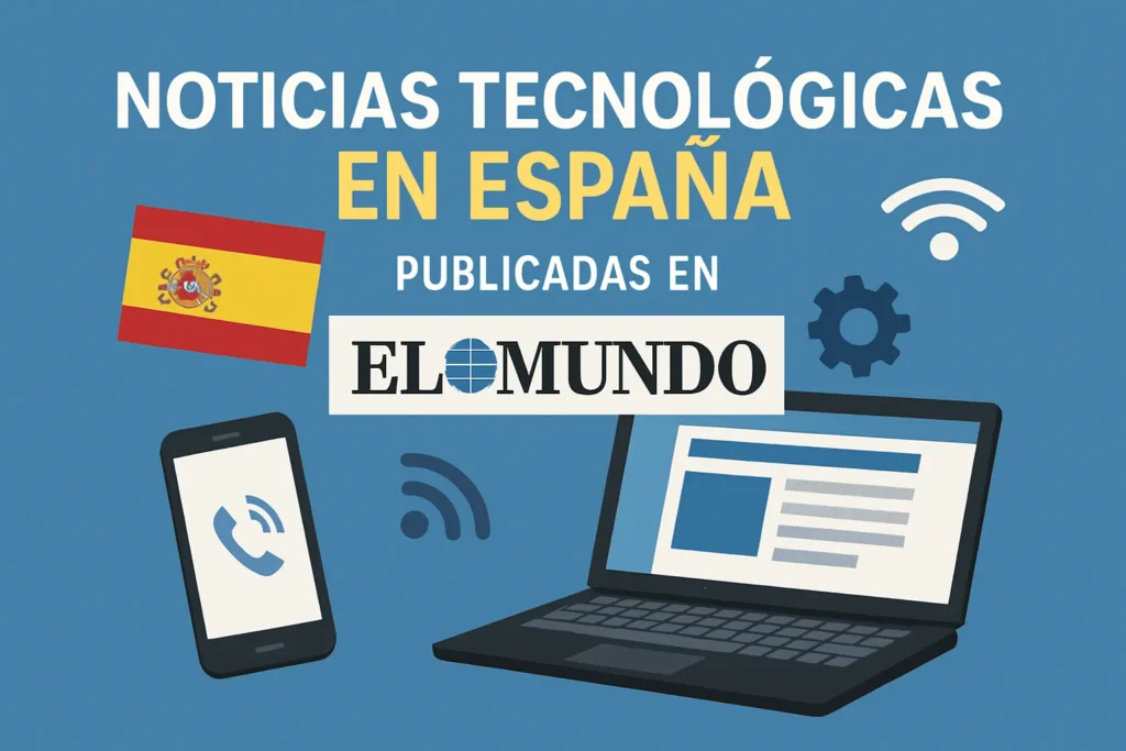 noticias tecnológicas en España publicadas en El Mundo