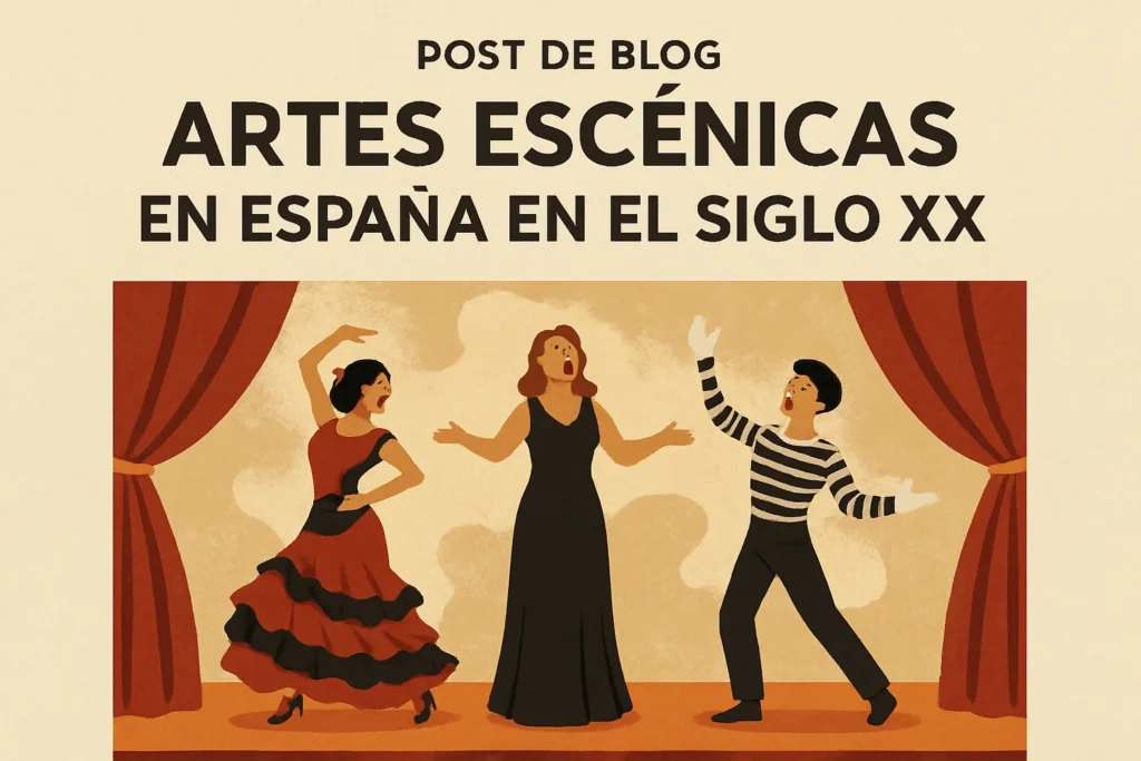 artes escénicas en España en el siglo XX